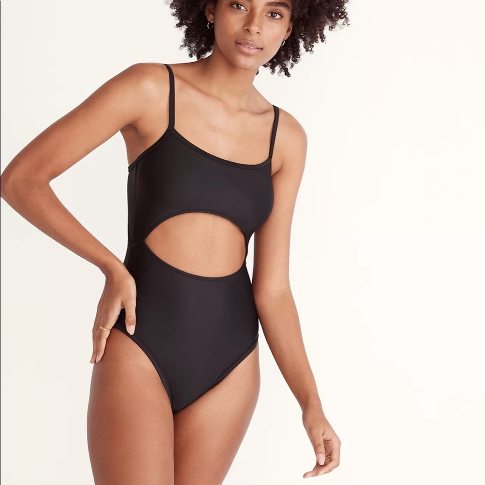 Madewell Second Wave Cutout One-Piece Swimsuit
